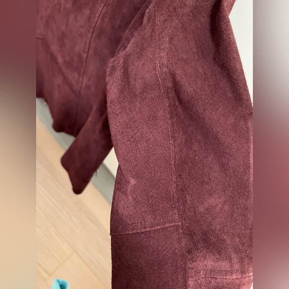 AQUA Suede Moto Jacket - Picture 3 of 3